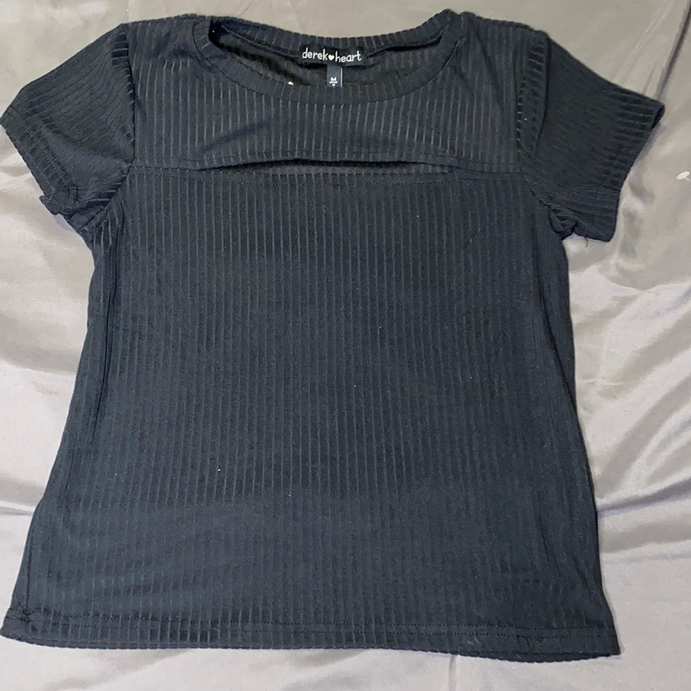 Black Cute Top